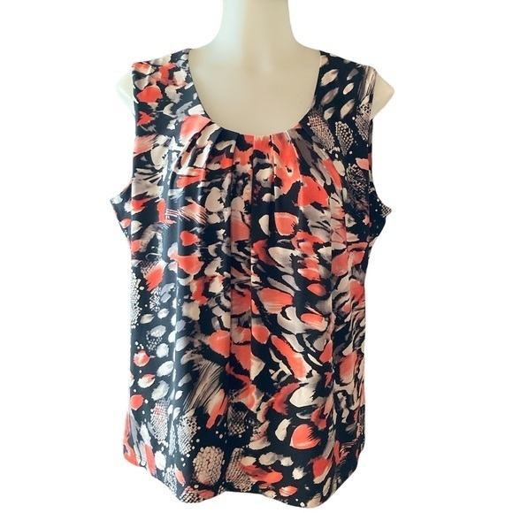 Evan Picone Tops - EVAN PICONE Womens Sleeveless Shirt - size Large